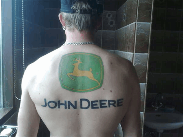 john deere  Traditional Tattoos  Last Sparrow Tattoo
