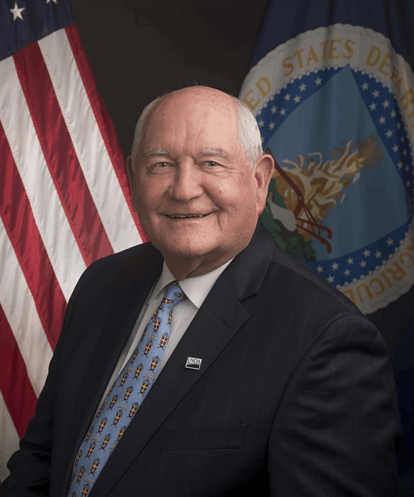 5. Trump selects Sonny Perdue to lead the USDA