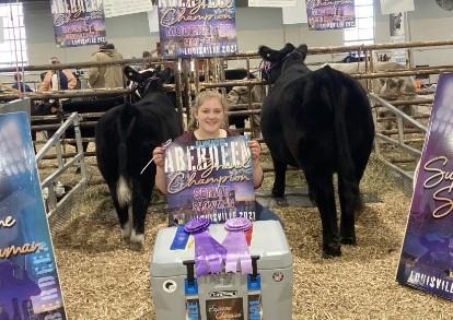 Lauren Pride Livestock Show Louisville 2021