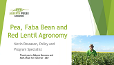 Pea, Faba Bean & Red Lentil Agronomy ...