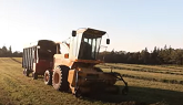 Chopping Silage with the New Holland 1915 3306 Cat Engine