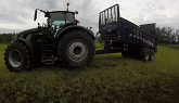 Spreading Manure on Pasture