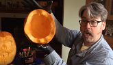 Professional Pumpkin Carver Jonathan Barwood Gives Carving Advice