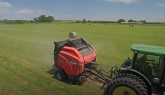 KUHN VB 560 5x6 Round Baler - Product Review with Tucker Wedig