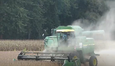 Soybean Harvest 2020 | John Deere 7720 Turbo Harvesting Soybeans