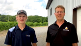 Josiah & Chris Mullet Koop, Egg & Grape Farmers, Niagara, Ontario