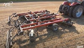 Case IH True-Tandem™ 335VT Vertical Tillage Tool With AFS Soil Command™ Stabilizer Wheel Control