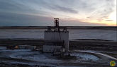 Grain Elevator Drone Footage