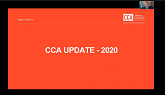 2020 CCA Video Update