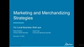 Getting Into Local Food: Marketing and Merchandizing Strategies for Local Business Startups