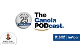 The Canola PODcast – Episode 3 “Top 1...