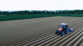 Monosem 4 Row Precision Carrot Seeder Planting Carrots Onto Preformed Hills