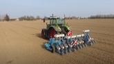 Monosem MS Onion Seeder Planter 3 Bed with Fendt 720