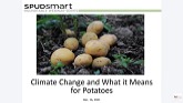 Climate Change and What it Means for Potatoes - A Spud Smart Retail Roundtable Webinar