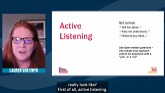 Active listening: How to ask open-ended questions