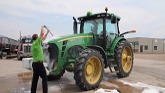 Cleaning Agricultural Equipment, Fast and Effective