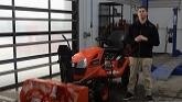 Home Economy Blower! Kubota T2290 Lawn Mower with a T2834 Blower!