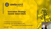Canola Value Chain: Innovation Strategy - Curtis Rempel, CCC