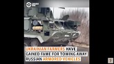 Ukrainian Tractors Versus Russian Arm...