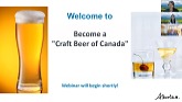 Become a "Craft Beer of Canada" on the US East Coast and US Great Lakes Region
