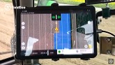 FieldBee autosteer and L2 RTK GNSS Receiver in action // professional farming tool