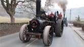 Getting Passed by a Steam Engine Tractor!