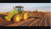 Dairy Farming In Canada ~ Spreading slurry And cultivating