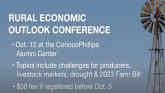 2022 Rural Economic Outlook Conference