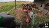 Canadian Farmer Harvest Part #6 move manure and rip it in to prep for