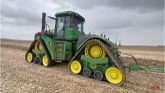 Big JOHN DEERE Tractors Working on Fall Tillage