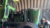 Splitting a John Deere 5020 with our ...