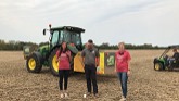 Soil sampling demonstration with Integrated Ag Services