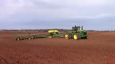 JOHN DEERE Tractors Planting Corn