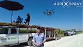 Agri Spray Drones — Trailer Setup