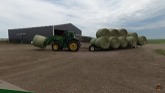 Baling in 100 Year Record Drought!
