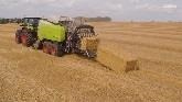 CLAAS | QUADRANT 5300 EVOLUTION, AXION 870 and TORION 1913 in action.