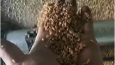 Moving grain on a Friday oats,peas,ba...
