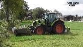 Claas mowing silage