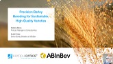 Precision Barley Breeding for Sustain...