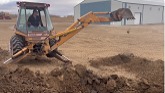 Digging A Farm Shop Holding Tank