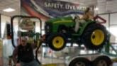 ROPS and Seat Belts Save Lives! Rollover Demonstration - Practice Tractor Safety