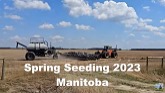 Spring Seeding with Versatile 835 Manitoba 2023
