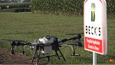 Research underway for ground vs. drone fungicide application
