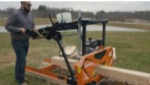 Portable Sawmill Demo - LX50START &...