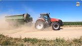 Wheat Harvest 2023 near Tribune Kansas with Paplow Harvesting