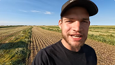 Chopping Our Best Barley Crop In Years!