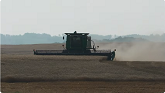 Wheat Harvest in Saskatchewan with J...