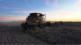 Seeding Fall Rye, Combining Canola, ...