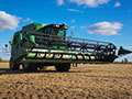 Video:  Case IH 8240 Combines Harvesting Double Crop Soybeans