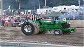 John Deere super stock tractor pull @ Washington County Fair John Raymond